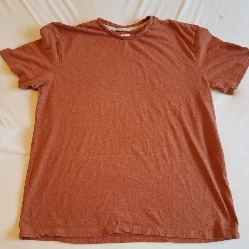 heather orange Joesph Abboud shirt size M